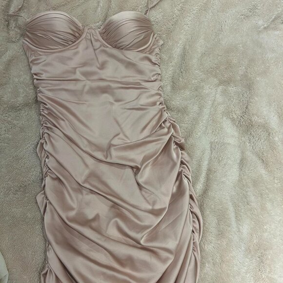 Polly Women's Pink Dress - Picture 2 of 2